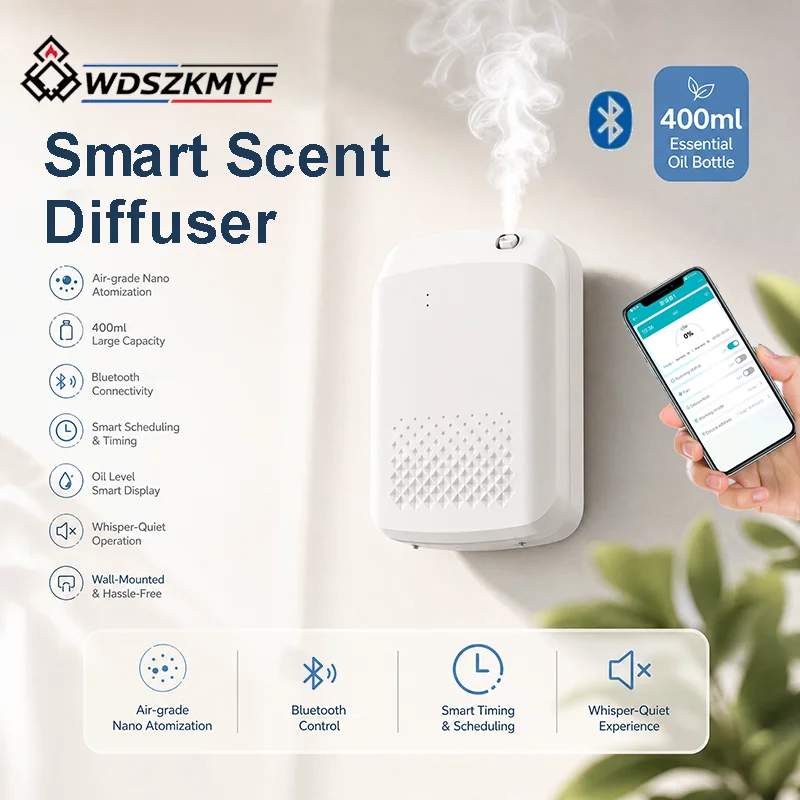 Home Fragrance Electric Diffuser - Difusor de Aroma Eléctrico de Pared,
