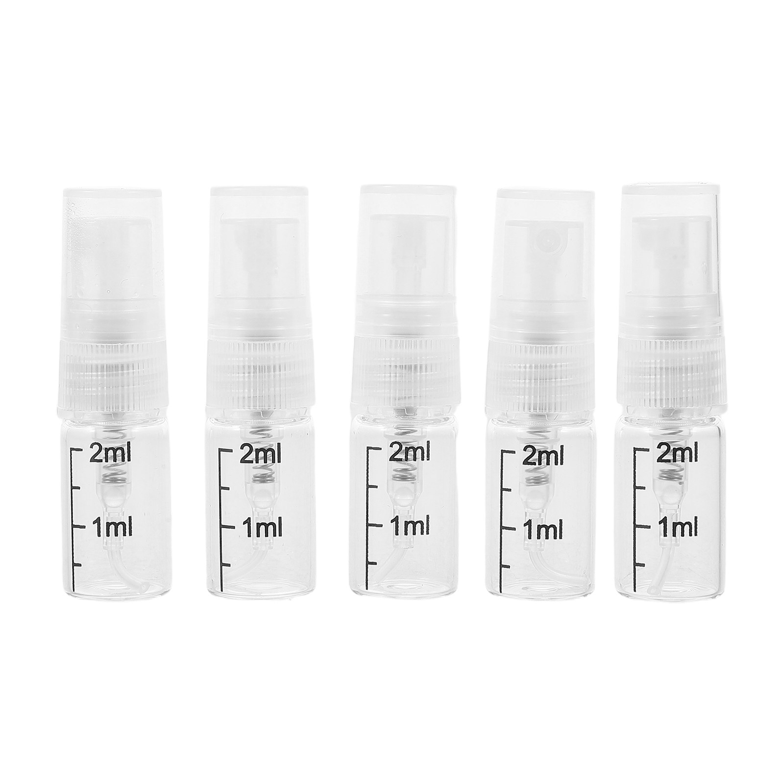 Perfume Atomizer Travel - Botella pulverizadora portátil de vidrio transparente,