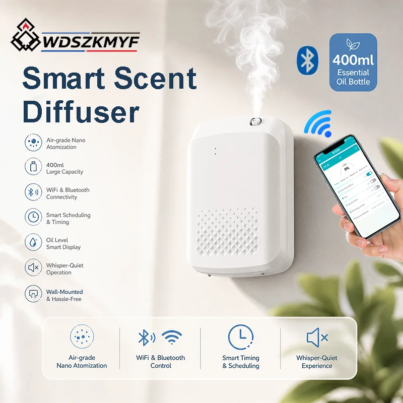 Home Fragrance Electric Diffuser - Difusor de Aroma de Aceites Esenciales