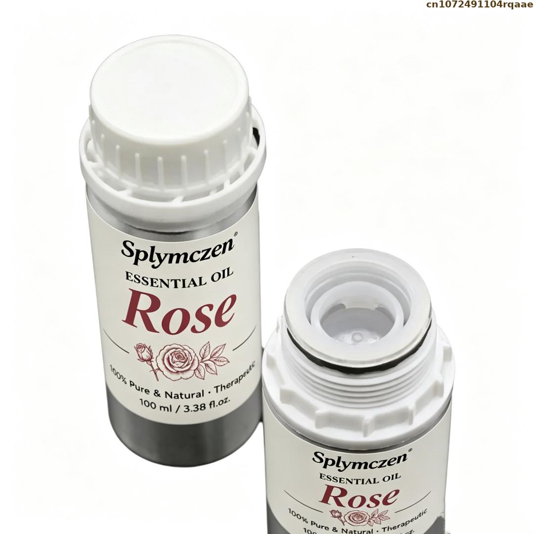 Home Fragrance Reed Diffuser Refill - Aceite de Rosa Puro 20/100ml, Aceite