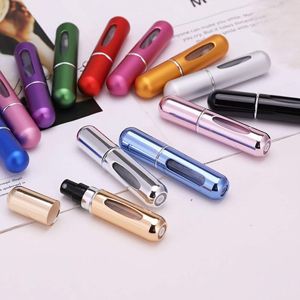 Perfume Atomizer Travel - Mini botella de Perfume recargable, botella