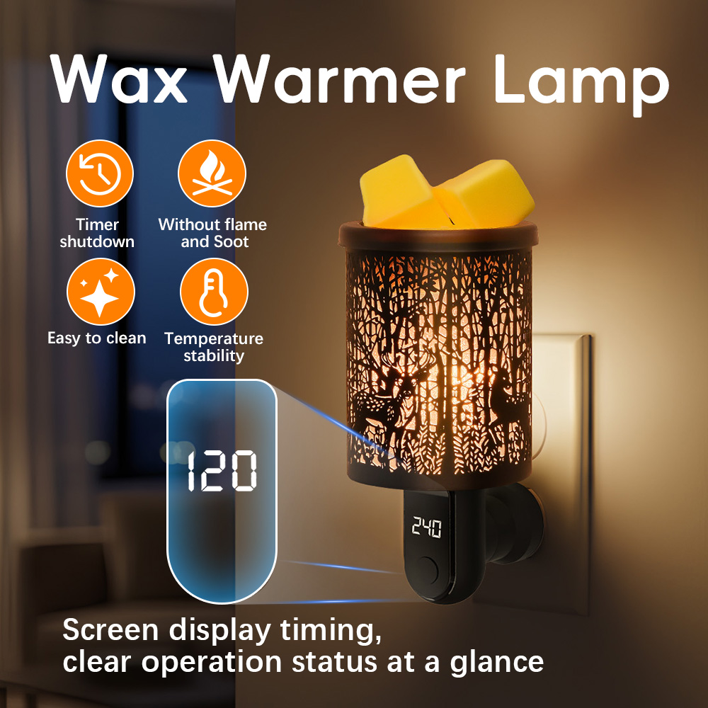 Home Fragrance Electric Diffuser - Quemador de Cera Perfumada, Calentador de