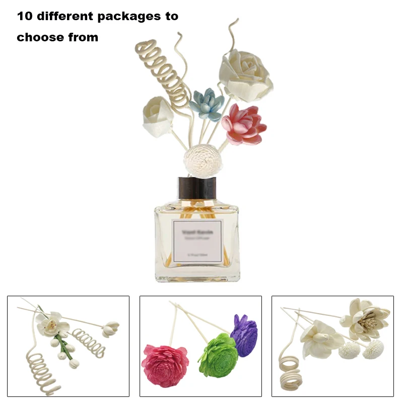 Home Fragrance Aroma Set - Juego de palos de ratán de