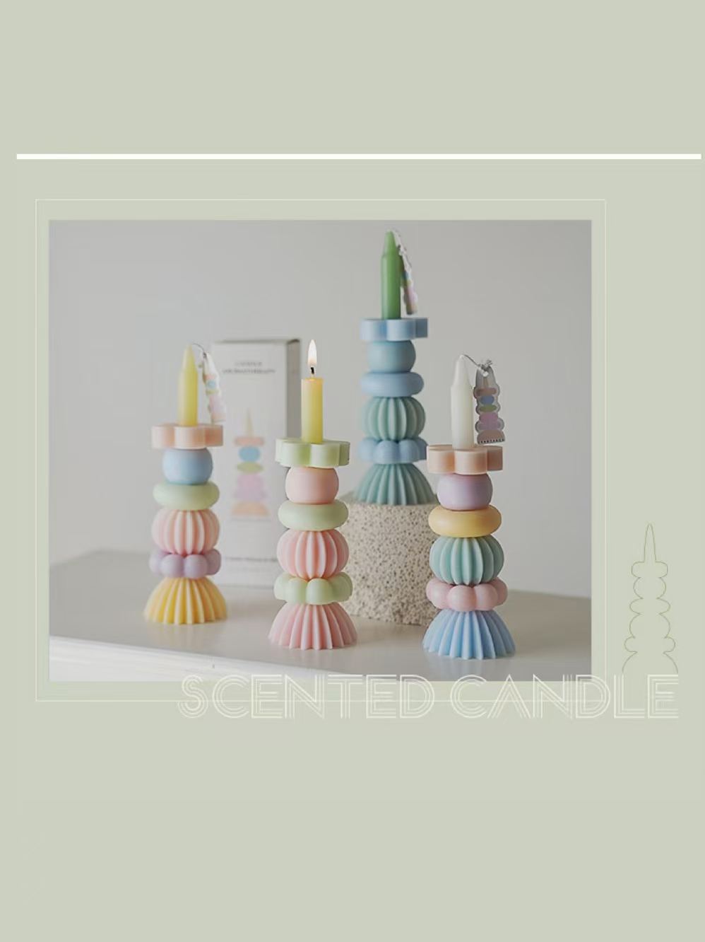 Vela Aromática Artesanal Geomé - Home Fragrance Us reseña y precio