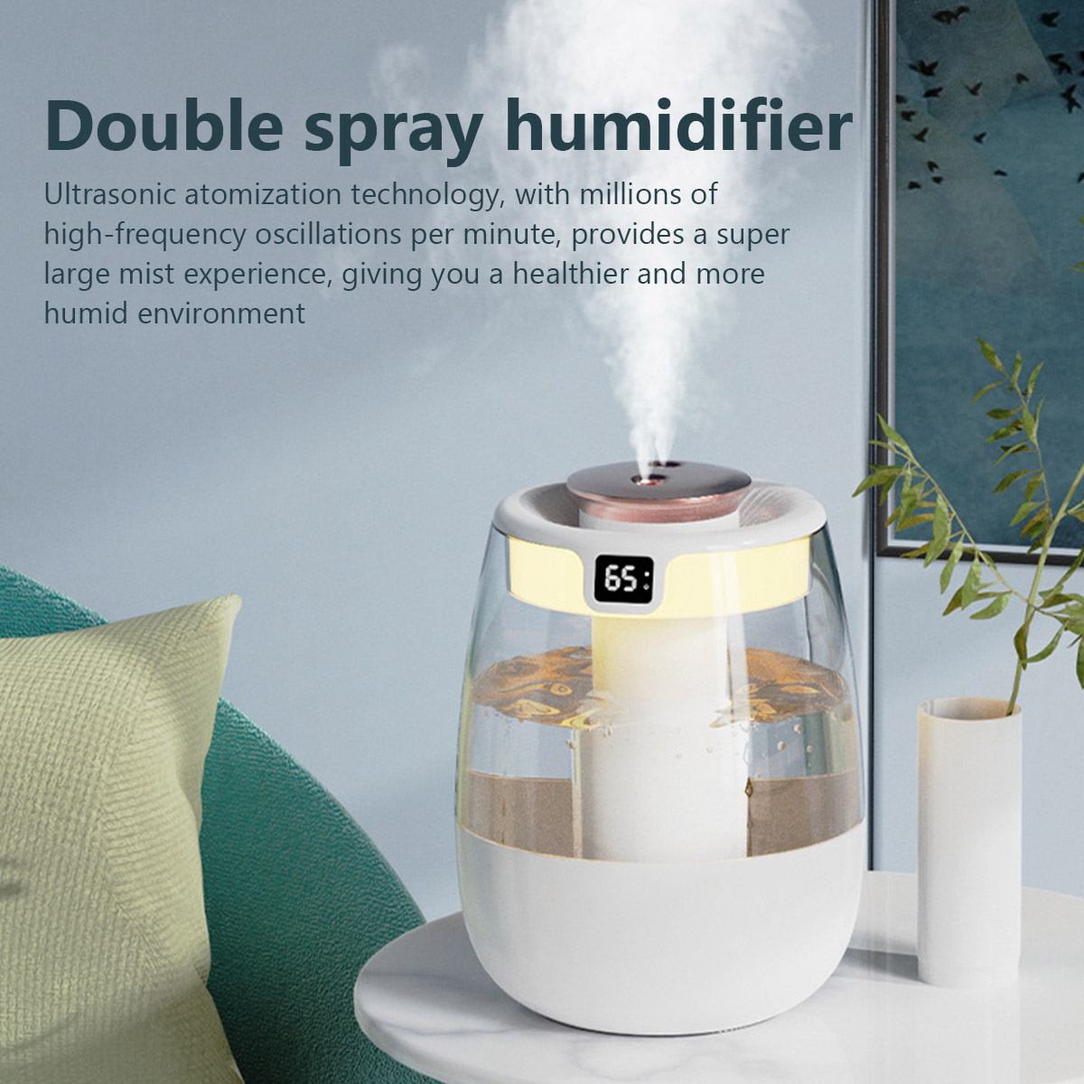 Humidificador de aire de 1,3 L - Home Fragrance Organic reseña y precio
