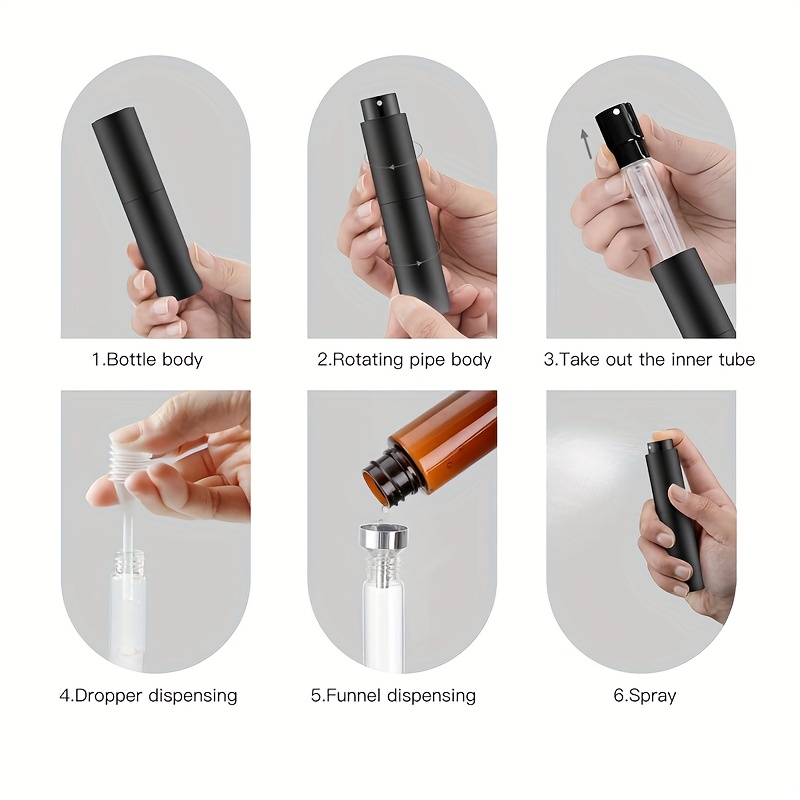 Juego de 3 Botellas de Perfume - Perfume Atomizer Travel reseña y precio