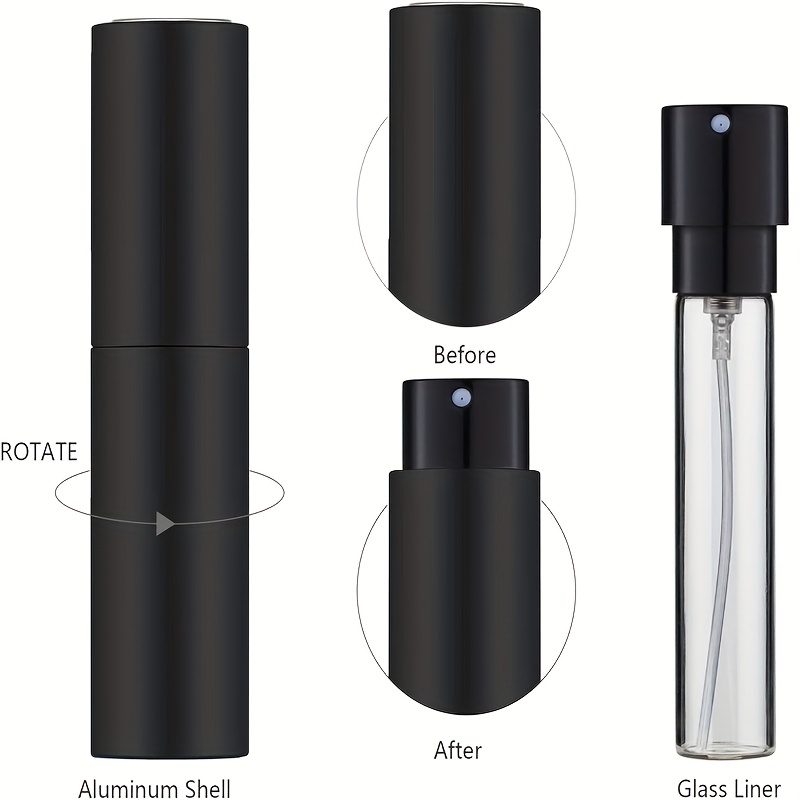 Juego de 3 Botellas de Perfume - Perfume Atomizer Travel reseña y precio